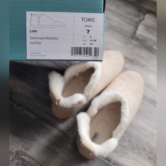 TOMS Lola Bootie Slipper Size 7 - Picture 7 of 8